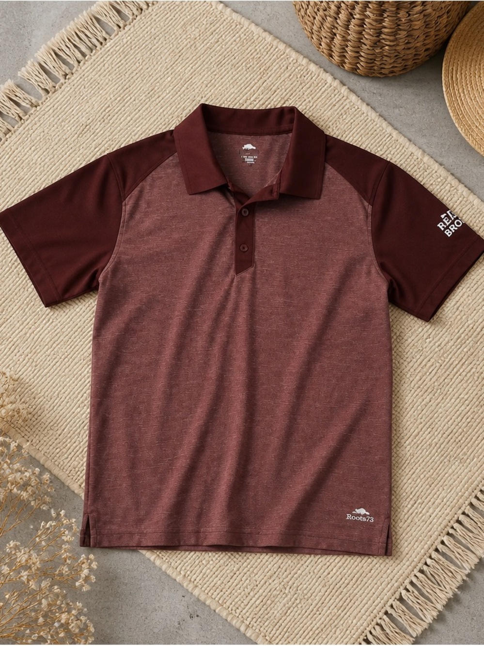 Roots Maroon x Freson Bros Polo Shirt